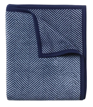ChappyWrap Blanket, Harborview Herringbone Navy