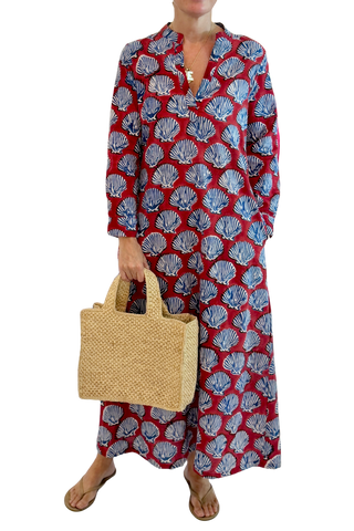 Classic Kurta, Grand Shell Regatta Red