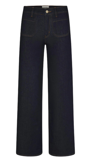 Frame LE Slim Palazzo Modernist Pocket, Rinse