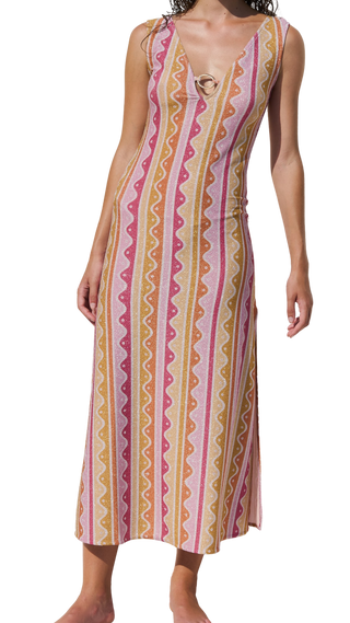 Paolita Maiolica Fernanda Dress, Multi
