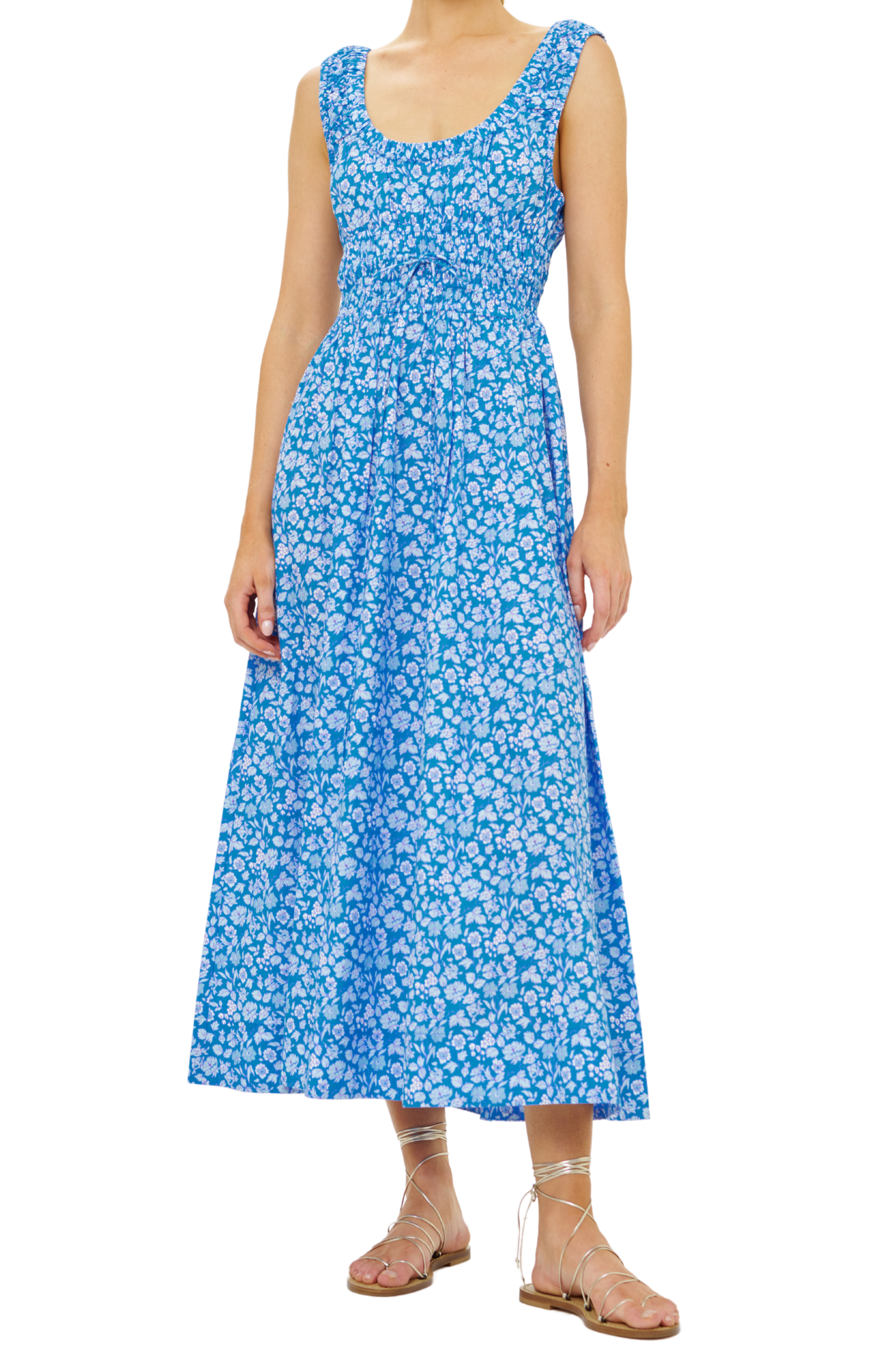 oliphant dress Oliphant Harper Dress, Ditsy Blue – Monkee's of Mount Pleasant