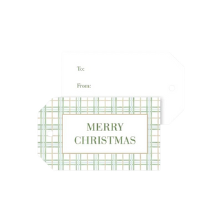 Dogwood Hill Gift Tags, Lush Pines Plaid