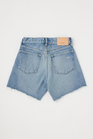 Moussy Vintage Graterford Long Shorts, Blue