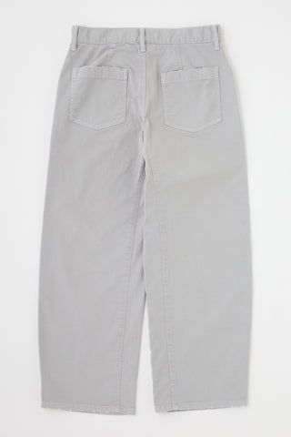 Moussy Vintage Pomonok Gusset Cargo Pants, Light Gray