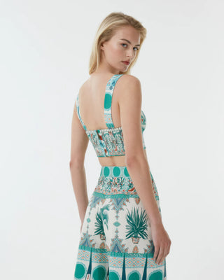 Emporio Sirenuse Dalia Top, Tribal Botanic