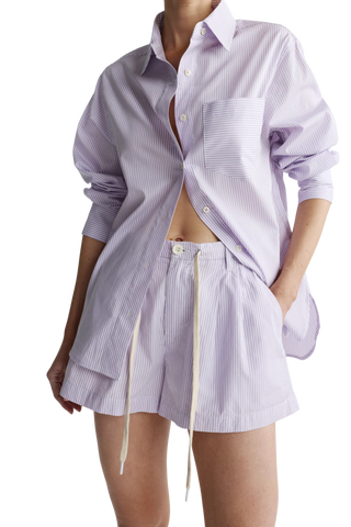 DL1961 Isabel Short, Lilac Stripe
