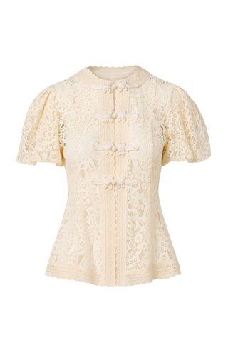 Roame. Augusta Lace Top, Fleurette Lace