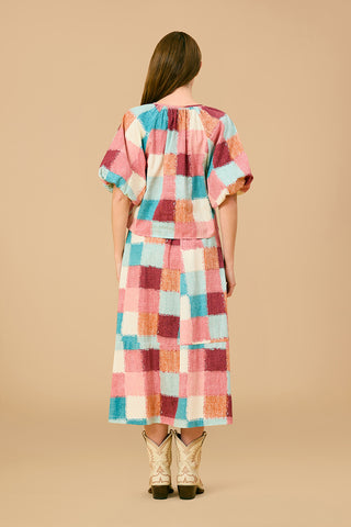 Olivia by Livro Freda Top, Cottage Quilt