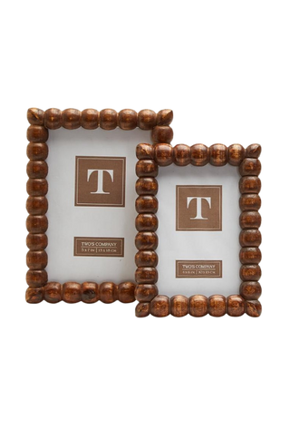 Bobbin 4x6 Photo Frame, Dark Brown