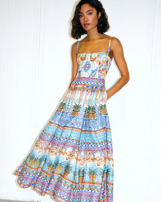 Emporio Sirenuse Valya Chimera Dress, Multi