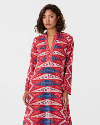 Emporio Sirenuse Jenna Kites Dress, Red