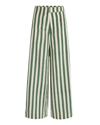 Emporio Sirenuse Adele Ikat Stripes, Sage Green