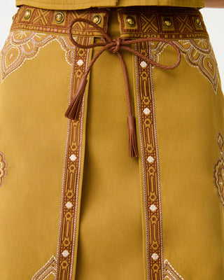 Emporio Sirenuse Asia Mojave Skirt, Lark