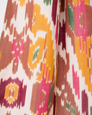 Emporio Sirenuse Adele Watercolor Ikat Trouser, Pink