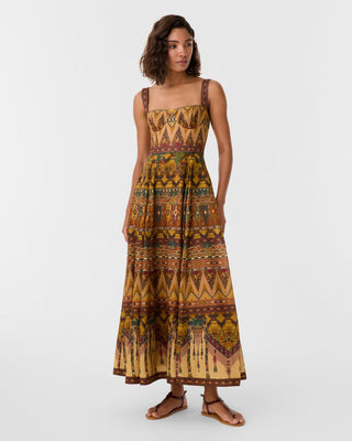 Emporio Sirenuse Valya Desert Dress, Multi 102