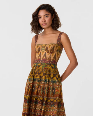 Emporio Sirenuse Valya Desert Dress, Multi 102
