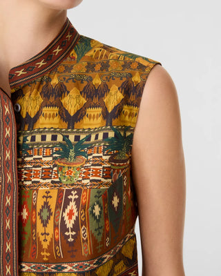 Emporio Sirenuse Andorra Desert Top, Multi 102