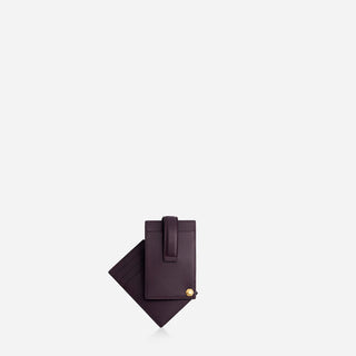 Mlouye Rotate Cardholder, Dark Grapes