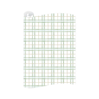 Dogwood Hill Wrapping Paper Roll, Lush Pines Plaid