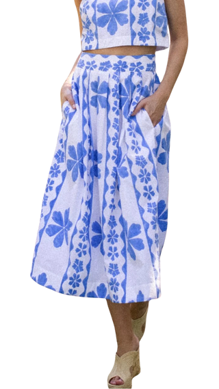 Marea Carsyn Skirt, Sea Dahlia Floral