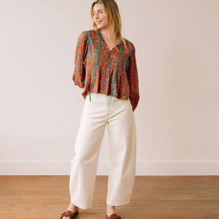 Sunshine Tienda Fable Top, Wildflower Tango