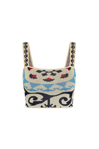 Misa Cora Top, Summer Tapestry