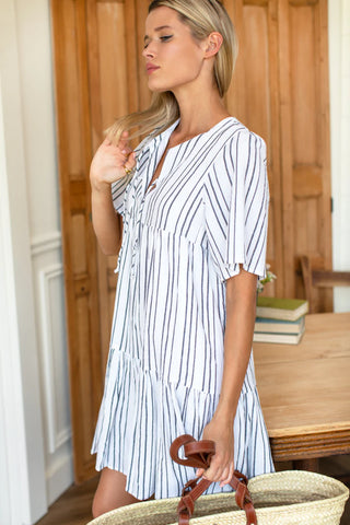 TS Love Tomas Isla Dress 2, Textured Stripes