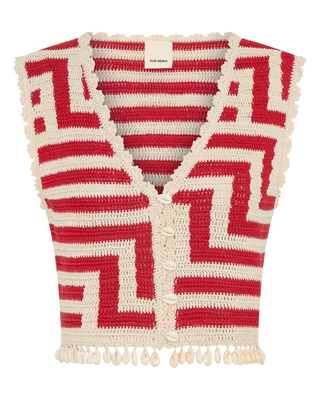 Ilio Nema Clythie Vest, Graphic Crochet