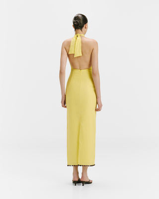 Cala De La Cruz Orly Dress, Banana