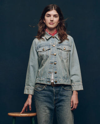 The Great The Slouchy Jean Jacket, Great Plains Wash