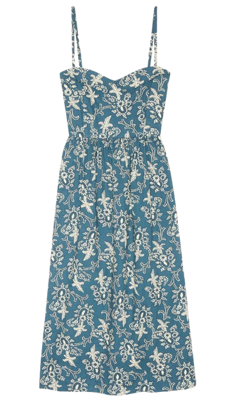 The Great The Verse Dress, Indigo Bandana