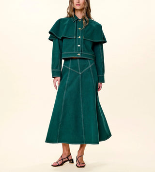 Cleobella Diana Midi Skirt, June Bug