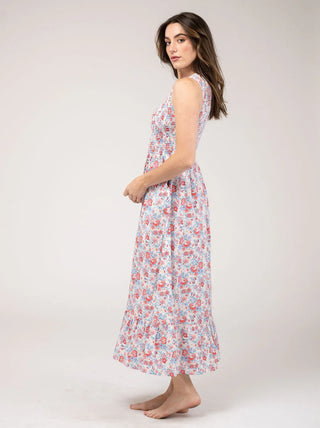 Beau & Ro Margot Dress, Garden Pink & Blue