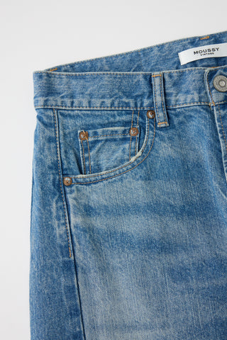 Moussy Vintage MV Bayard Side Line Cocoon PT, Blue