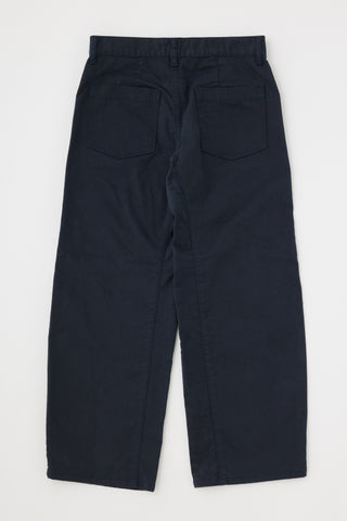 Moussy Vintage Pomonok Gusset Cargo, Navy