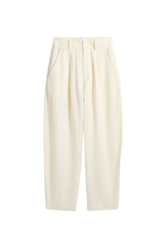 Apiece Apart Bari Crop Trouser, Cream