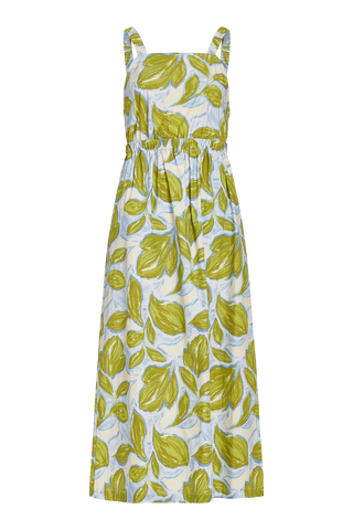 Emelia Dress, Zest Leaves