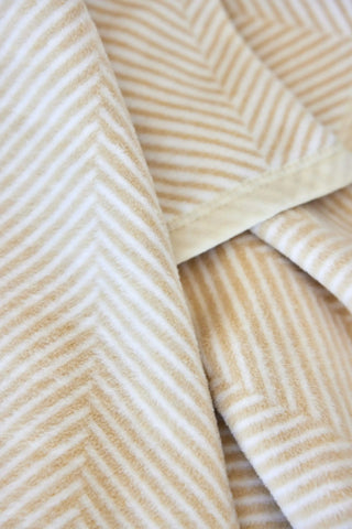 ChappyWrap Blanket, Harborview Herringbone Cream