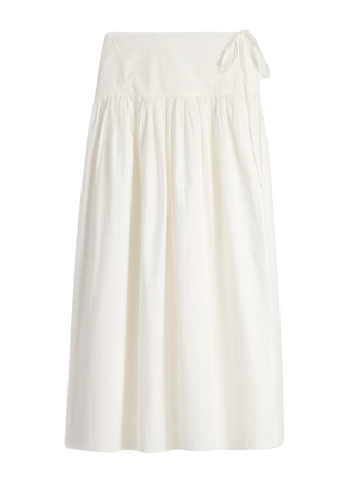 Apiece Apart Angeli Maxi Skirt, Cream