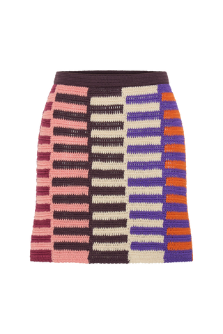 Ilio Nema Delphini Skirt, Multi Crochet
