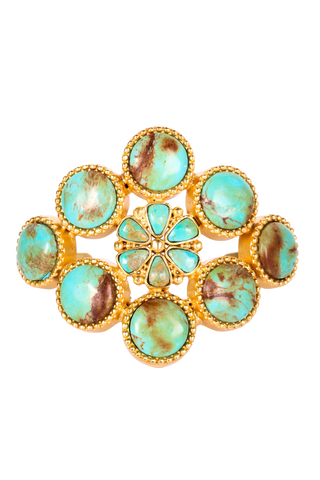 TS Christina Greene The Living Stone Cuff, Turquoise