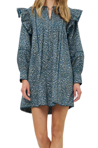 Oliphant Madison Dress, Jag Navy