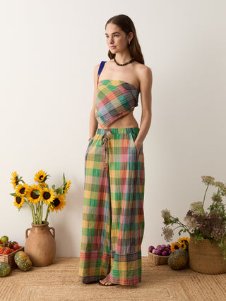 Boteh Echo Wide Leg Pant, Kaleido
