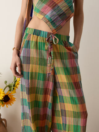 Boteh Echo Wide Leg Pant, Kaleido