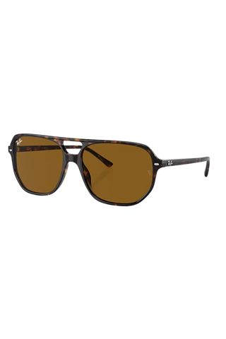 Ray-Ban Bill One Havana Transparent Sunglasses, Clear Gradient