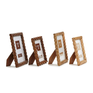 Twist 5x7 Photo Frame, Dark Brown