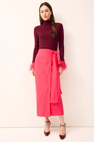 Marie Oliver Georgina Skirt, Cerise