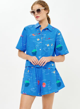 Oliphant Riley Shorts, Dip Blue