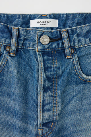 Moussy Vintage MV Natick Shorts, Blue