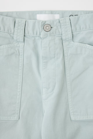 Moussy Vintage Pomonok Gusset Cargo Pants, Mint